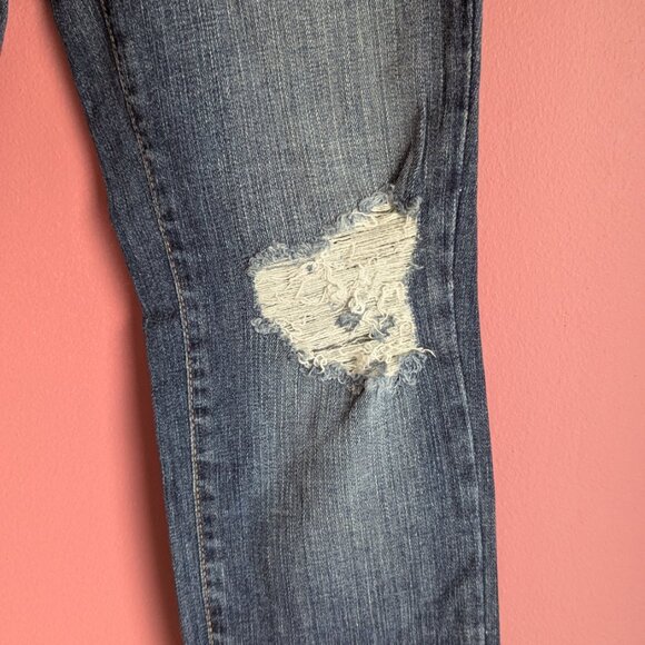 High waisted Ripped Skinnies - Picture 5 of 6
